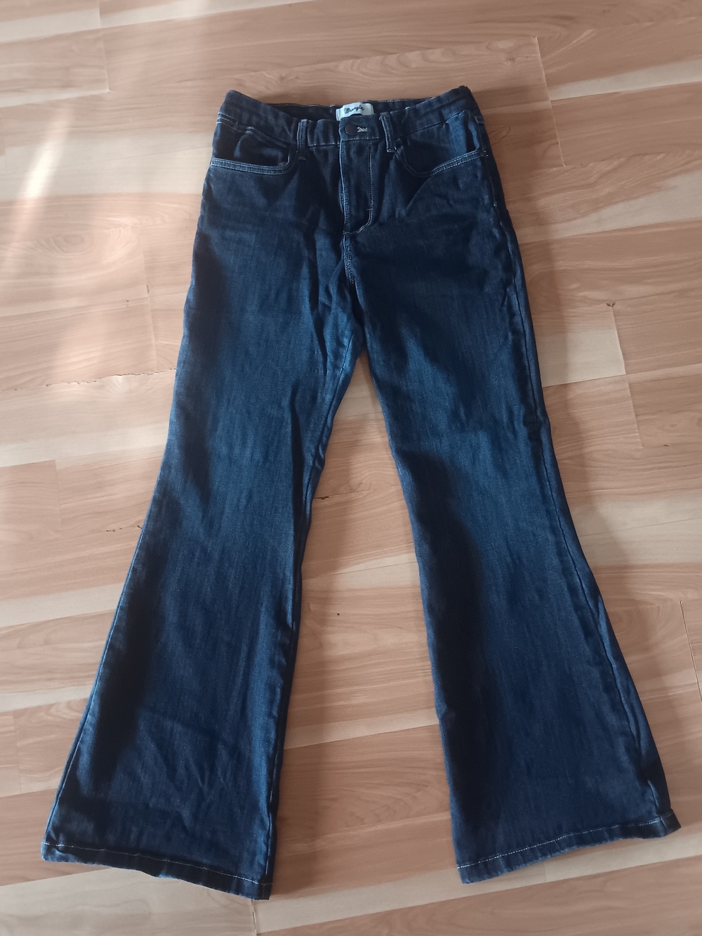 Wrangler Women's Dark Blue Flare Jeans